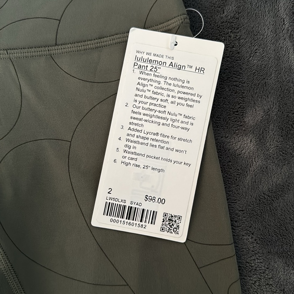 Lululemon Align HR Pant 25” - Picture 7 of 9